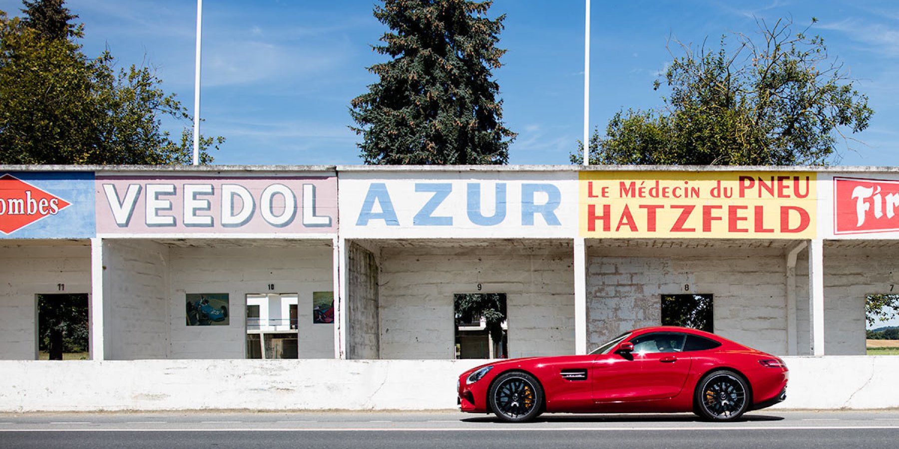 Mit dem AMG GT in Reims – Foto: Karla Schwede