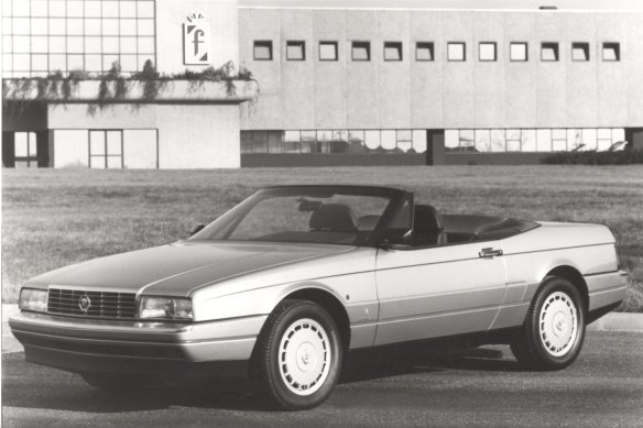 Pressefoto des Cadillac Allanté
