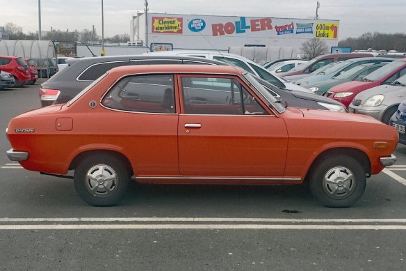 Carspotting: Datsun Sunny 1200 (B110) von 1974
