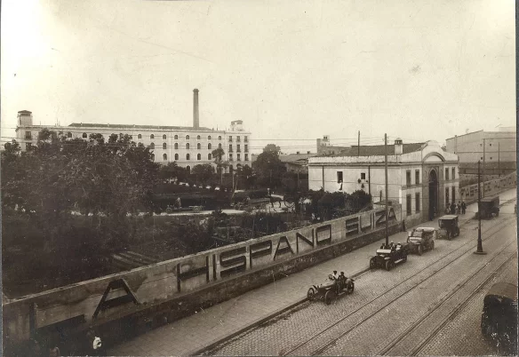 Hispano-Suiza Fabrik im Stadtteil La Sagrera von Barcelona