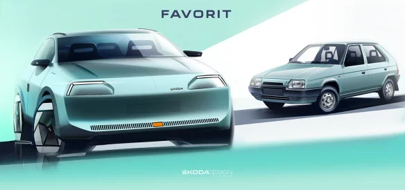 Škoda Favorit 1987 und 2025