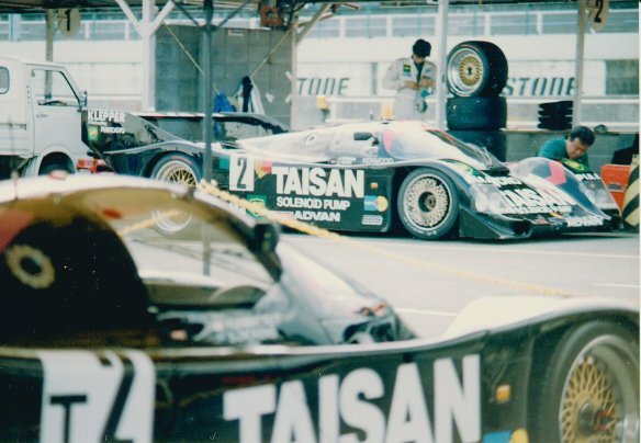 Die Porsche 962C des Team Taisan