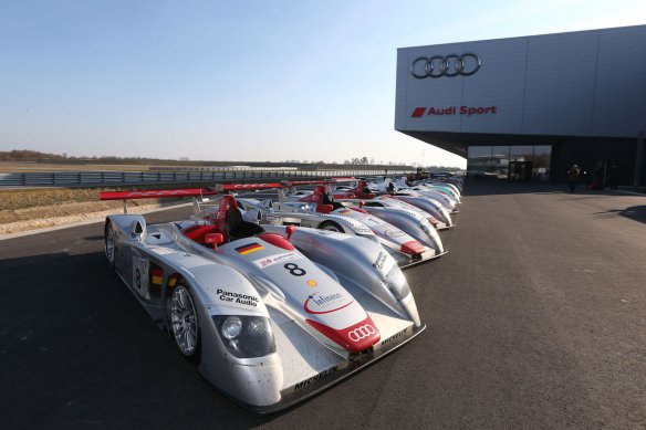 13 Le Mans-Sieger auf einem Bild