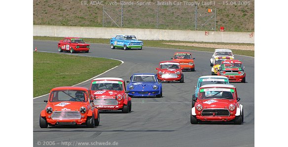 1. Lauf British Car Trophy - Oschersleben April 2006