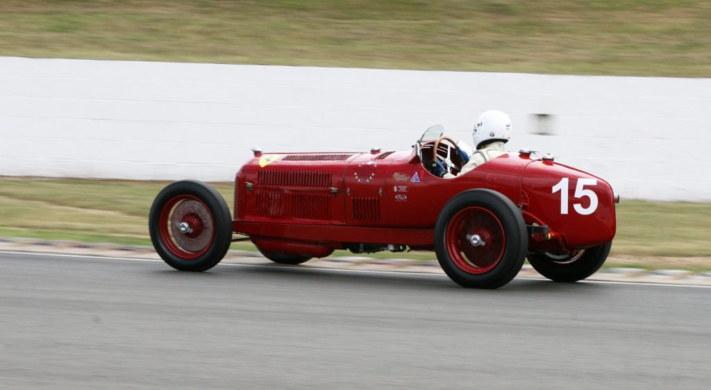 Alfa Romeo P3 bei den Silverstone Classic 2010