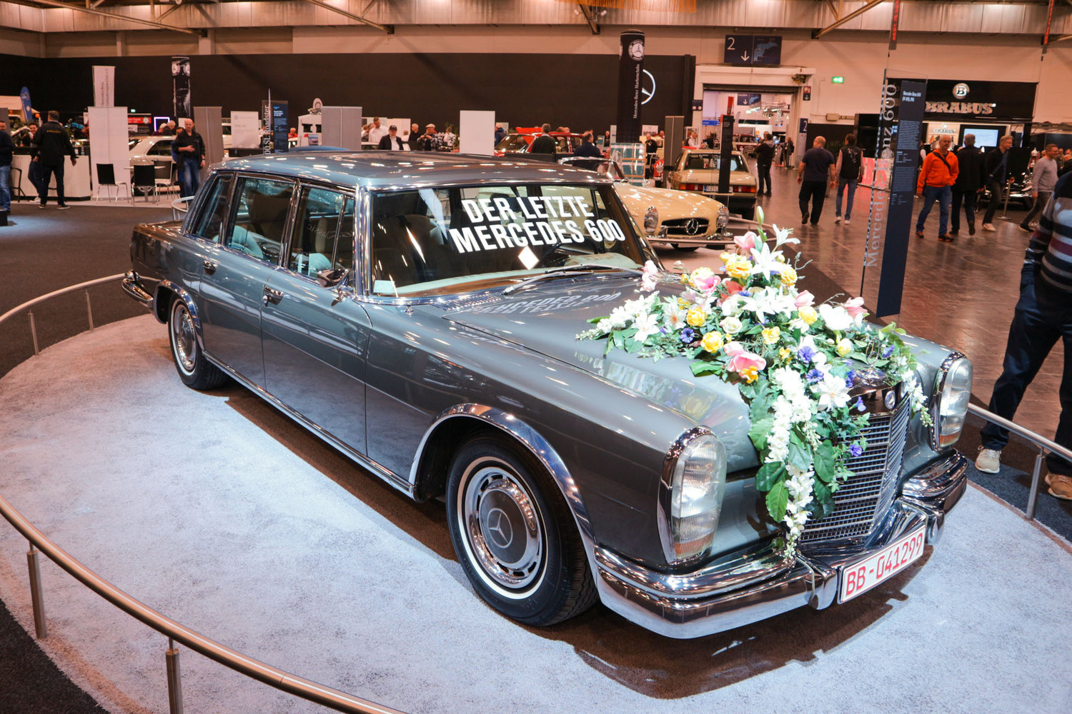 Mercedes-Benz 600 auf der Techno Classica 2023