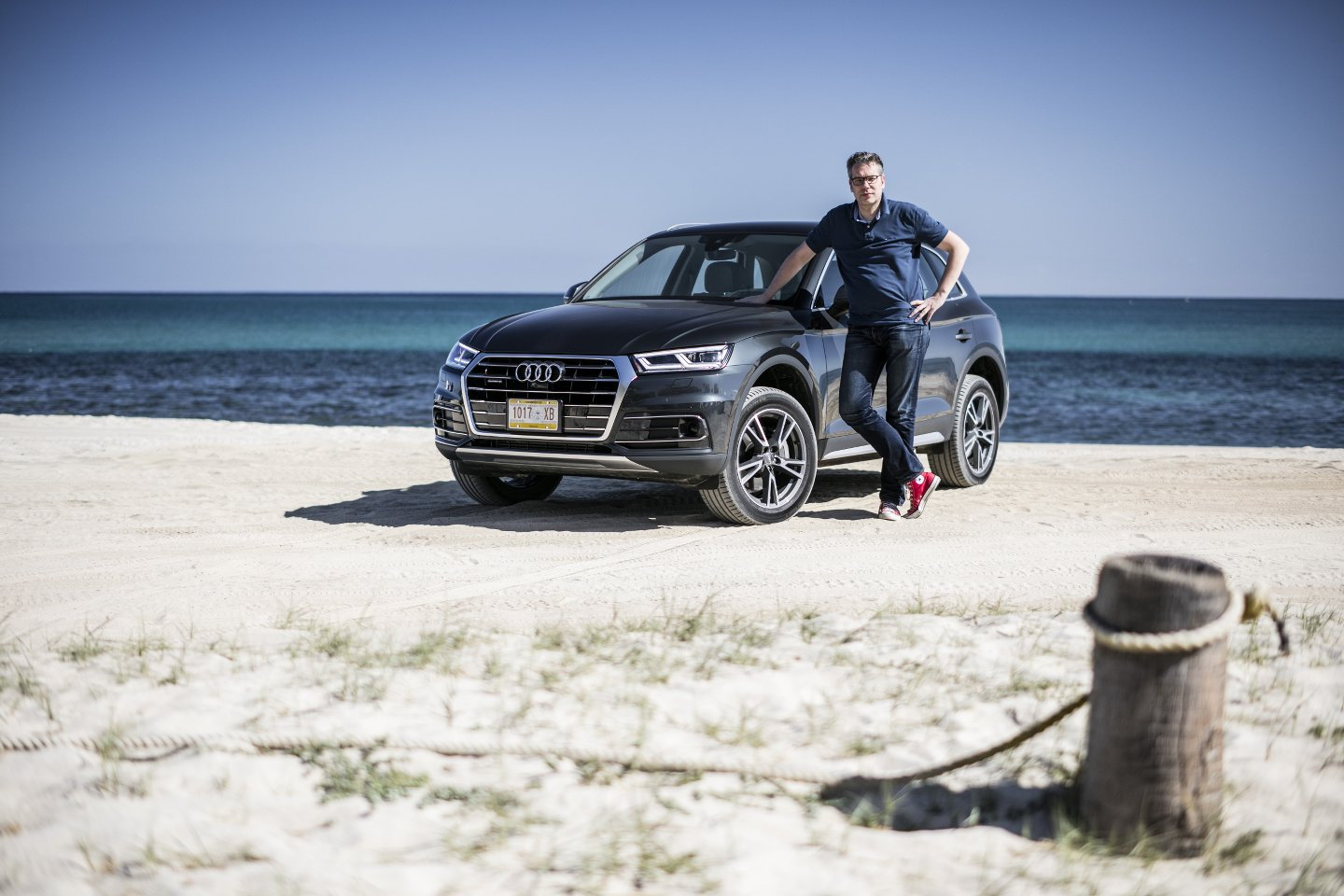 Titelbild zum Artikel:Test: Wie fährt sich der Audi Q5 (2017)? 
