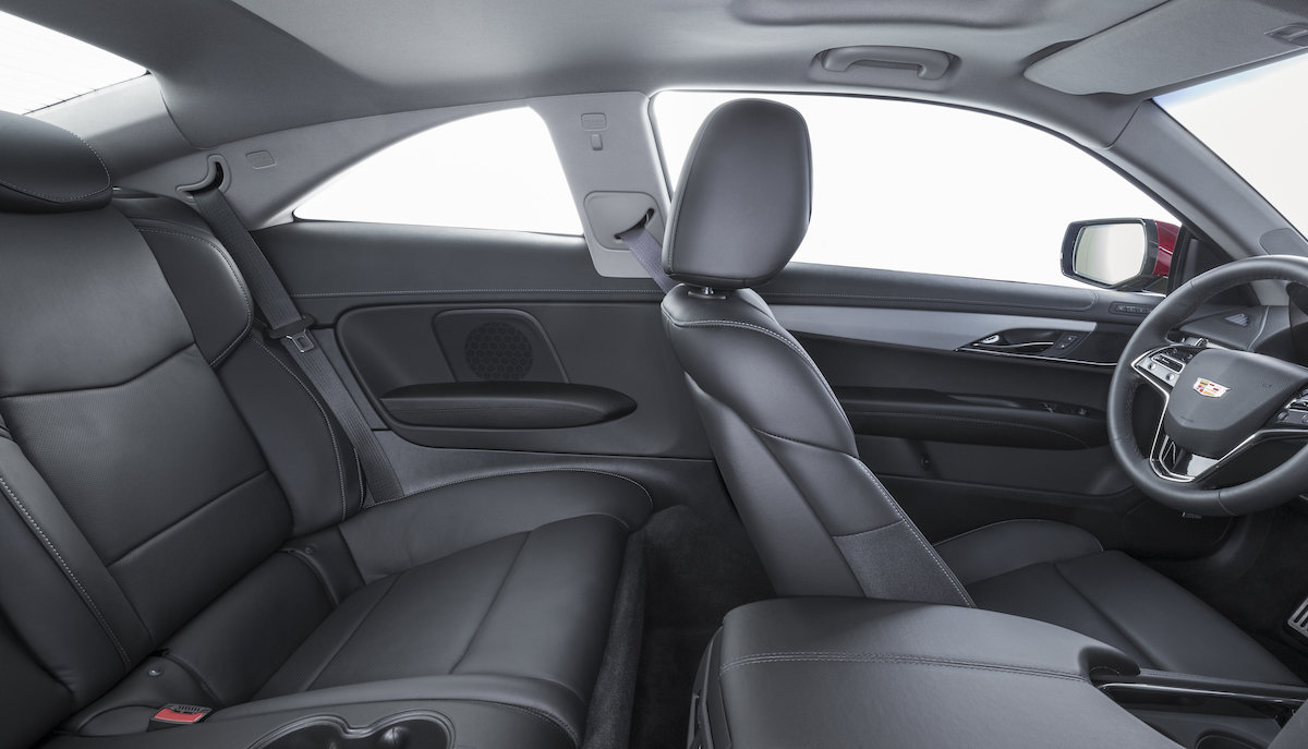 Innenraum des Cadillac ATS Coupe