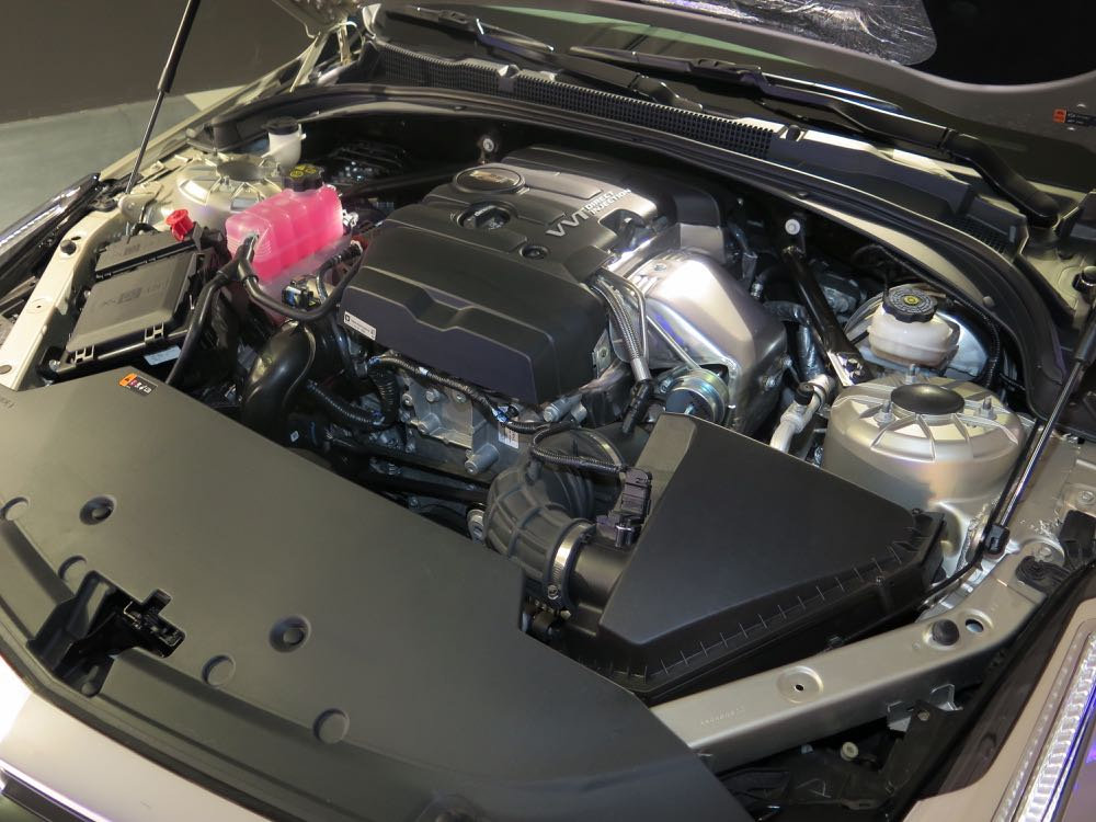 Motor im Cadillac ATS Coupe