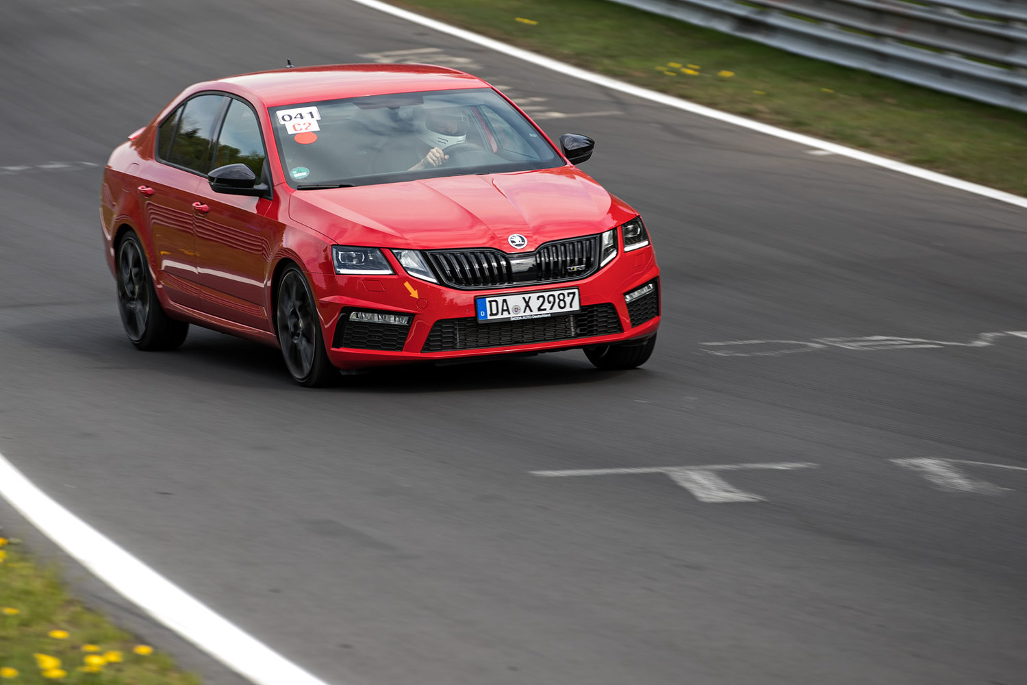 ŠKODA OCTAVIA RS auf der Nordschleife des Nürburgrings