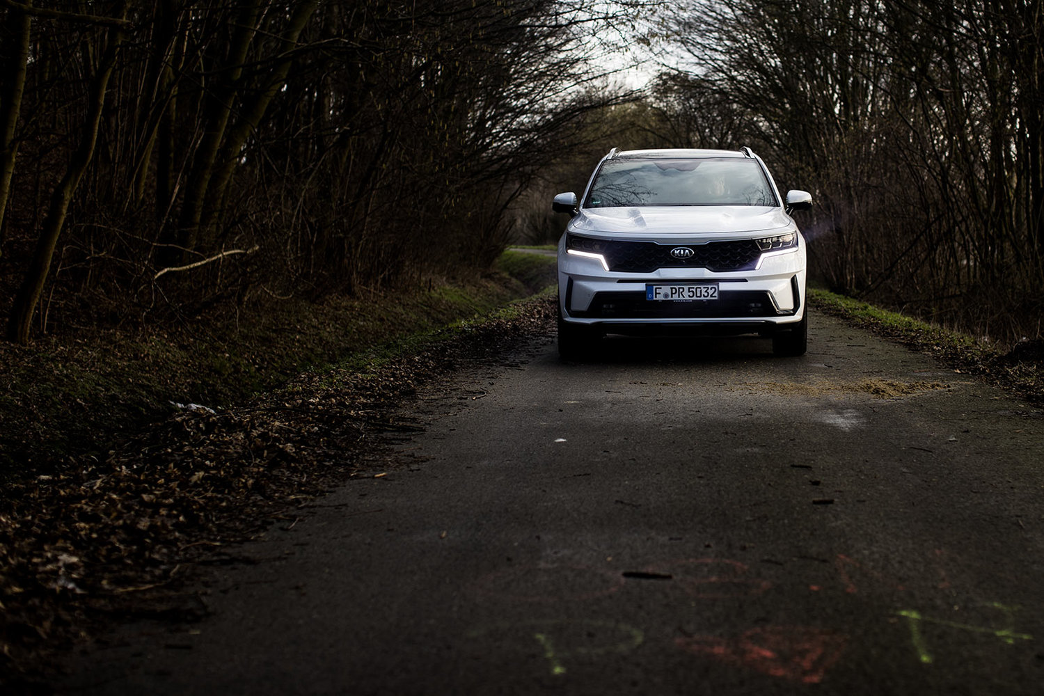 Frontansicht des KIA Sorento 1.6 T-GDI AWD ecoHybrid (2021)