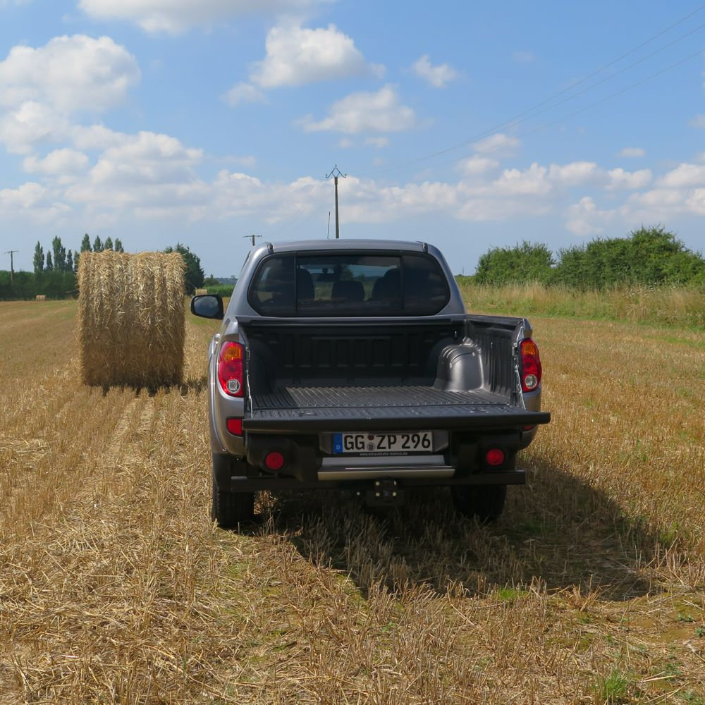 Die Ladefläche des Mitsubishi L200 2.5 DI-D+ 4WD