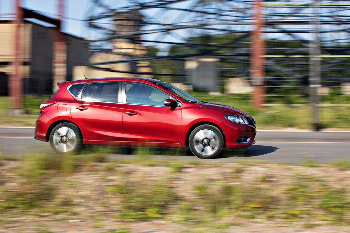 Unterwegs im NISSAN Pulsar 1.2 l DIG-T