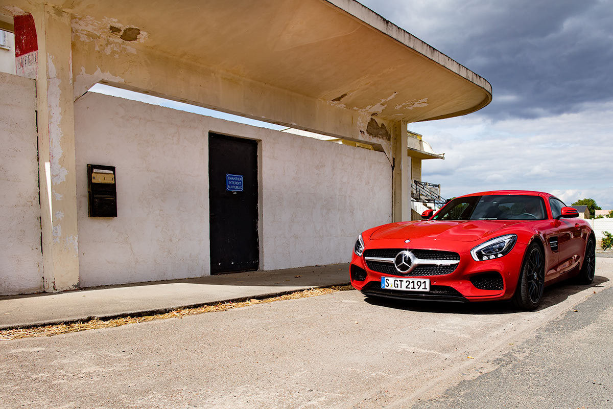 AMG GT in Frankreich