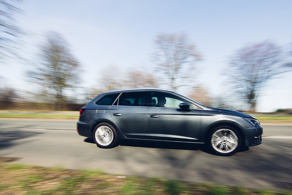 Tom Schwede, unterwegs im Seat Leon ST