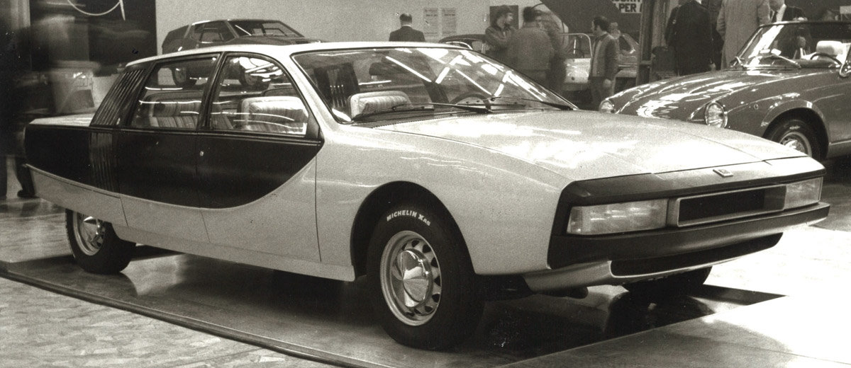 Titelbild zum Artikel:NSU Ro 80 2 Porte +2 – die Studie von Pininfarina wurde versteigert 
