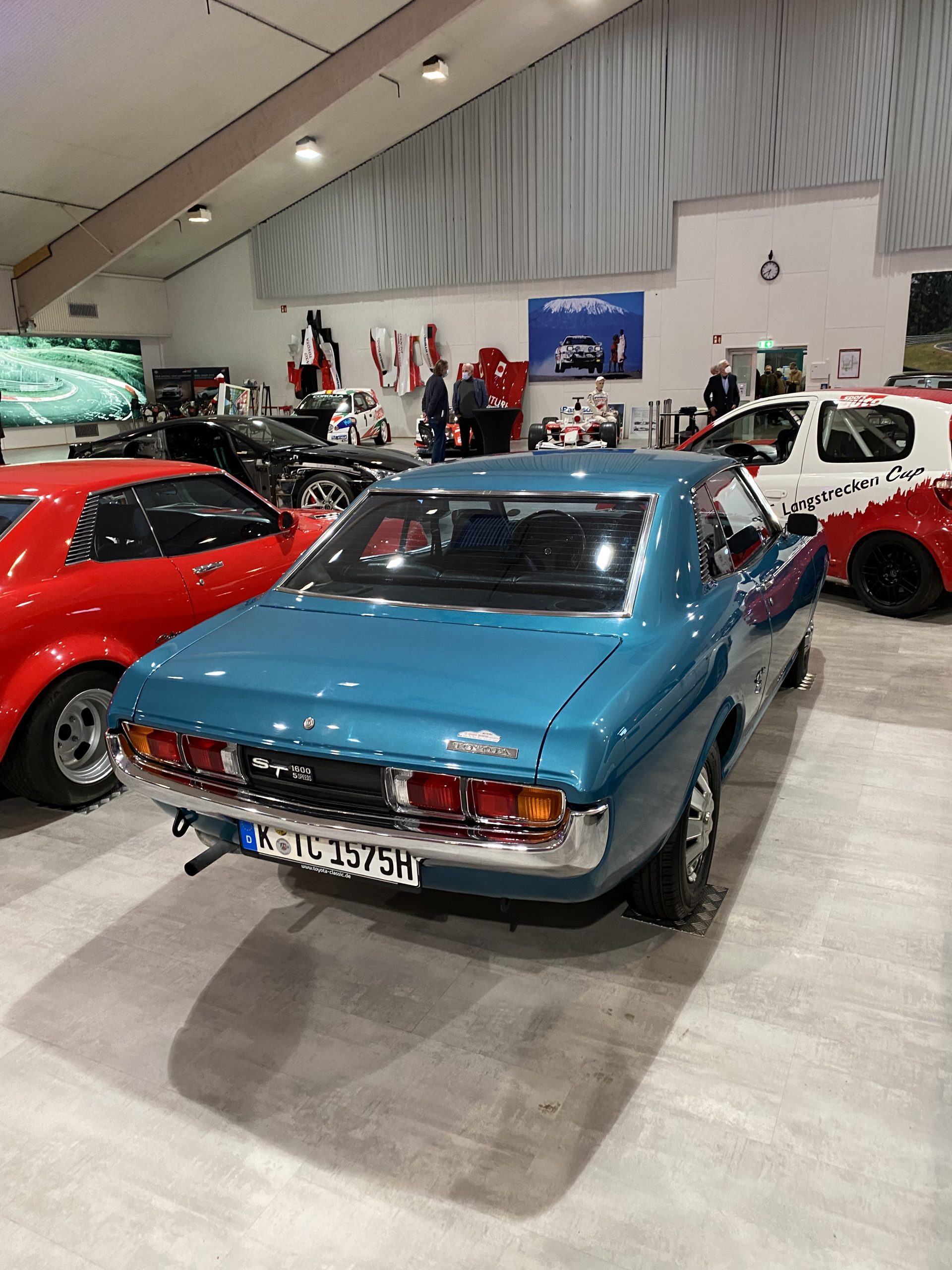 Heckansicht einer Toyota Celica