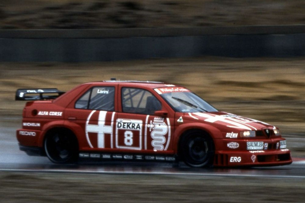 Der Alfa Romeo 155 V6 TI war in der DTM mit Quadrifoglio Verde unterwegs