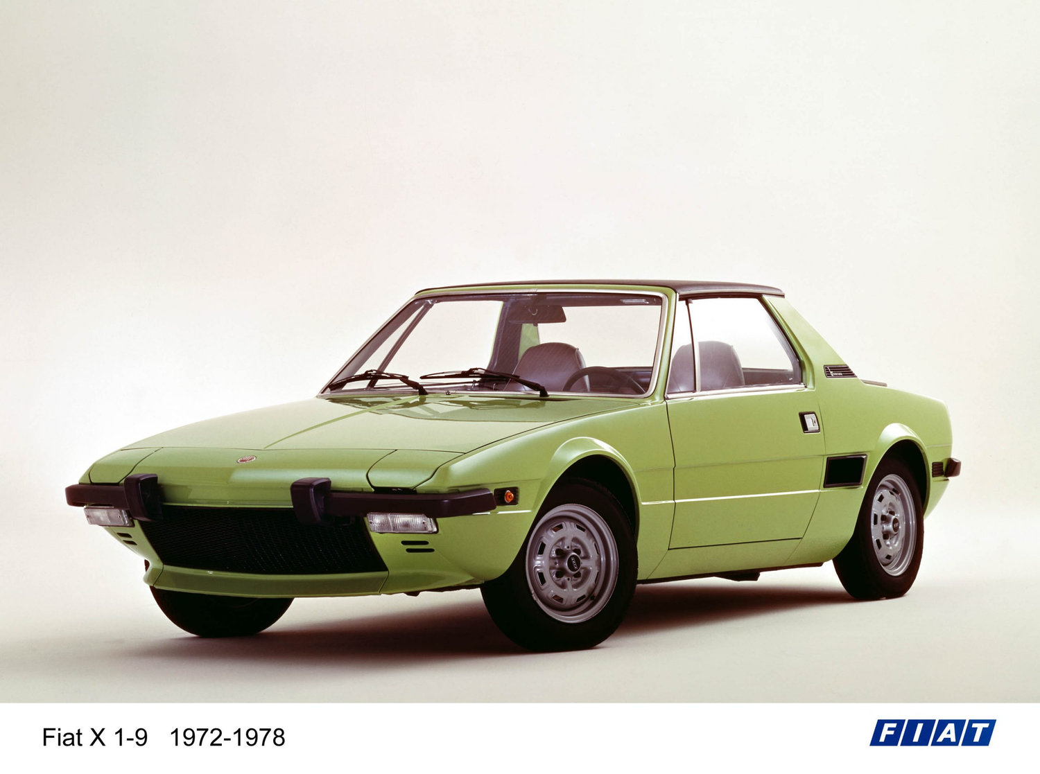 Fiat X1/9 der ersten Baureihe von 1972-1978 (Foto: Fiat)