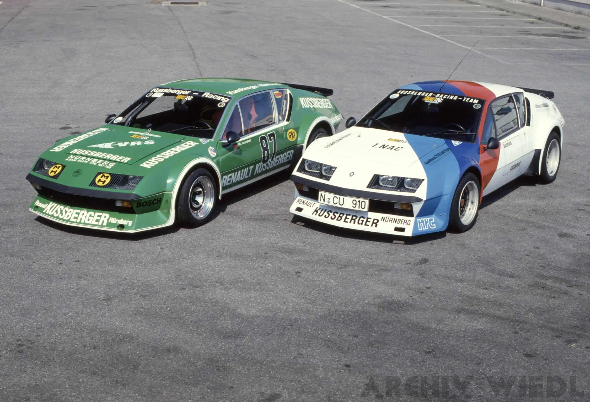 Alpine A310 des Nürnberger Teams Kussberger-Racing