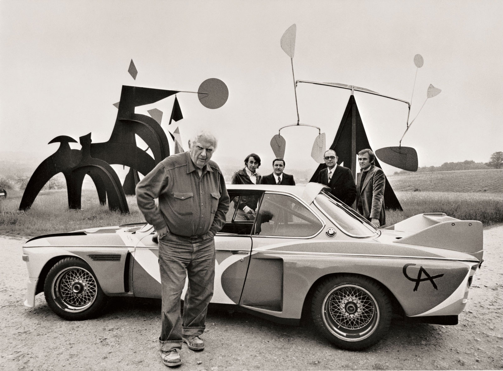 Alexander Calder und sein BMW 3.0 CSL
