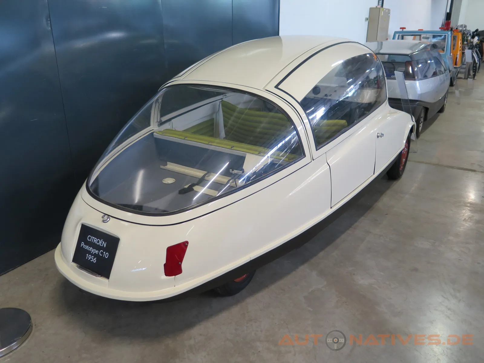 Heckansicht des Citroën C10