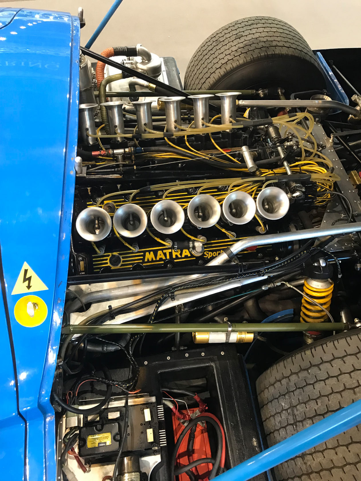 Matra V12 im Matra MS640