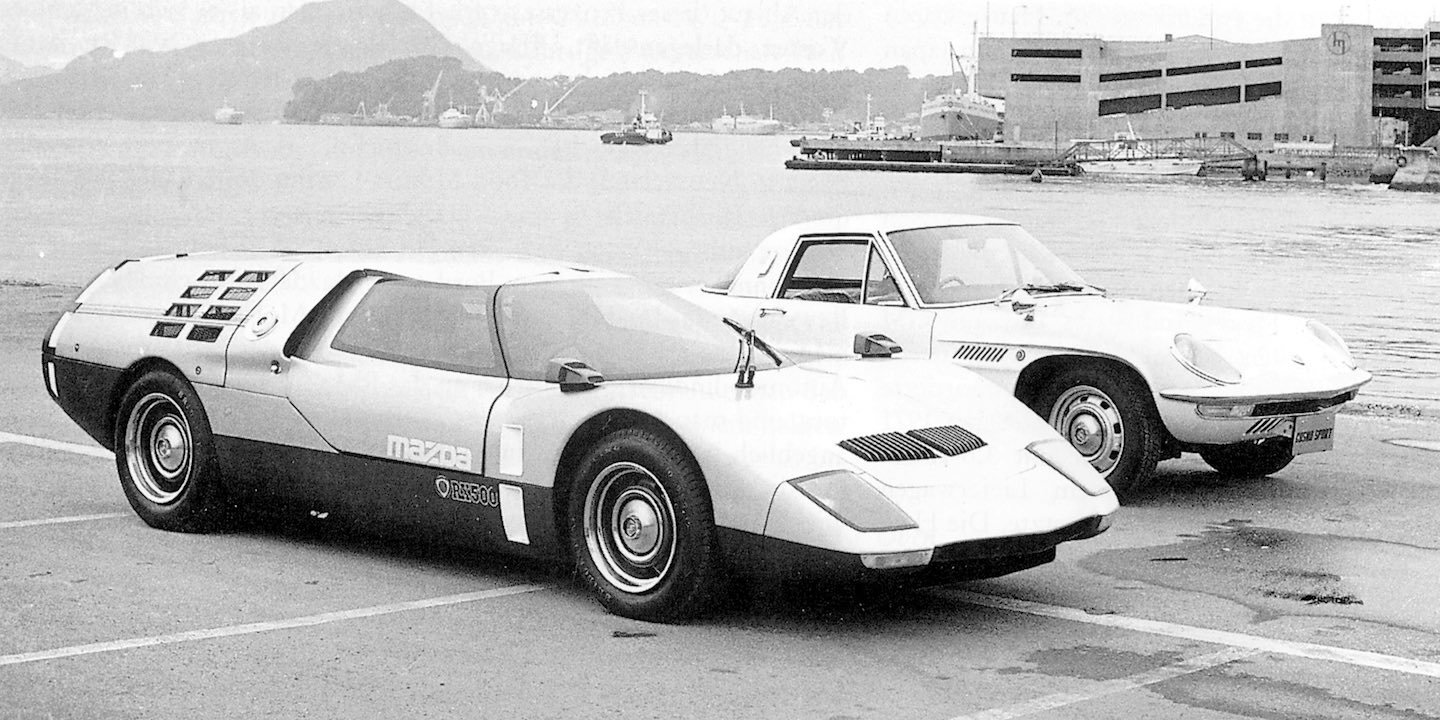 Der Motor im Mazda RX-500 stammt aus dem Mazda 110 S Cosmo