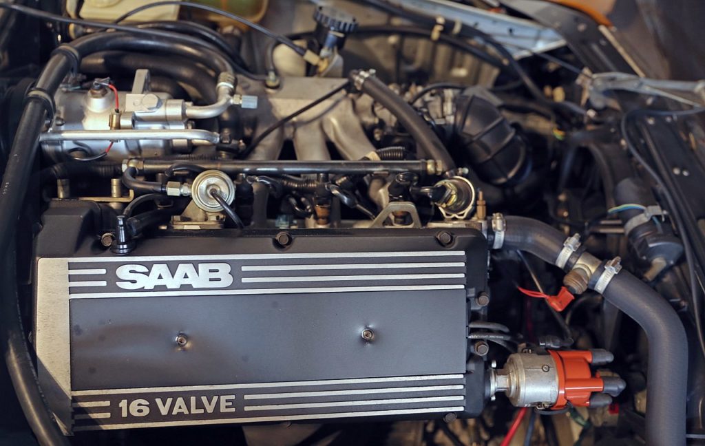 SAAB Motor von 1986