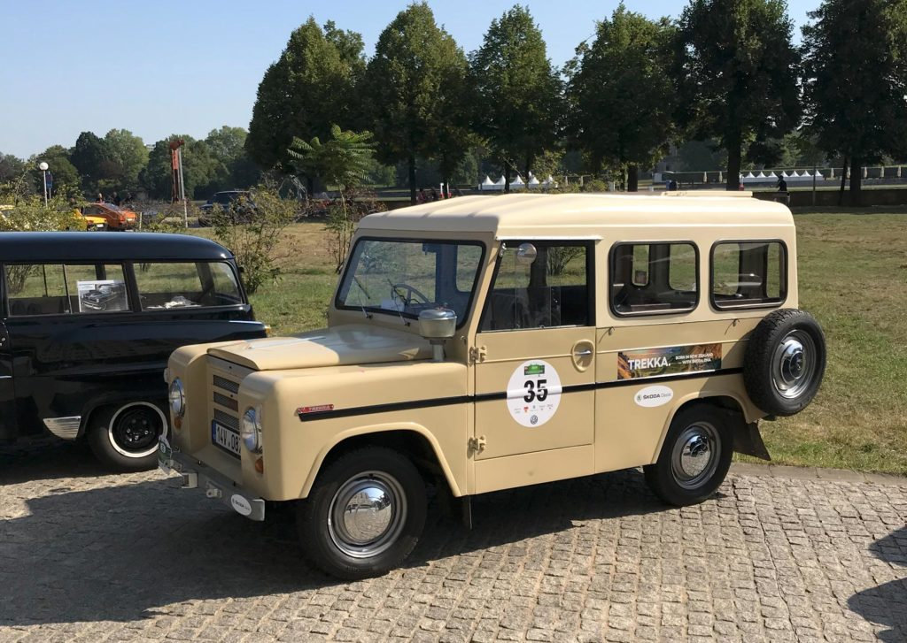 Skoda Trekka 2019 bei der Sachsen Classic