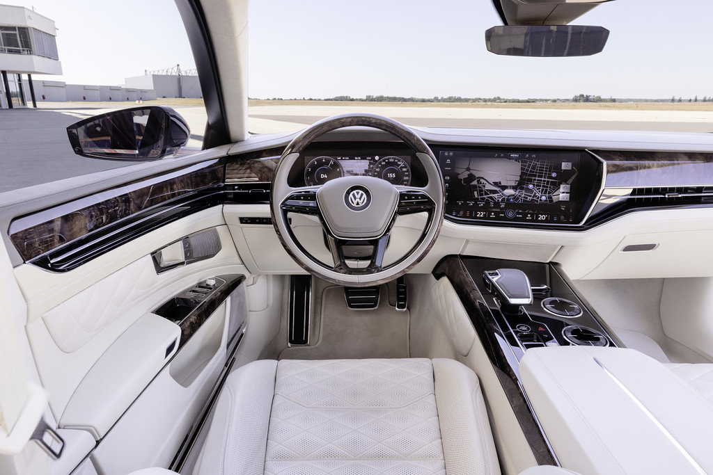 Innenraum der Studie Volkswagen Phaeton D2