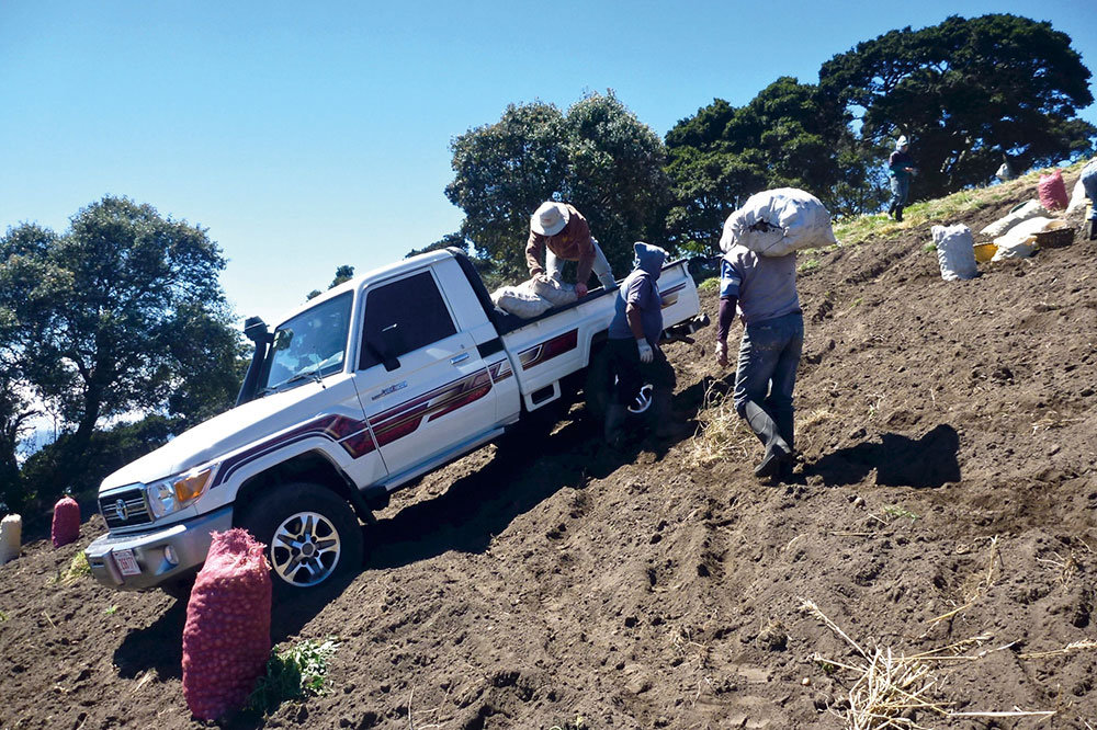 Toyota Land Cruiser im Einsatz in Costa RicaA