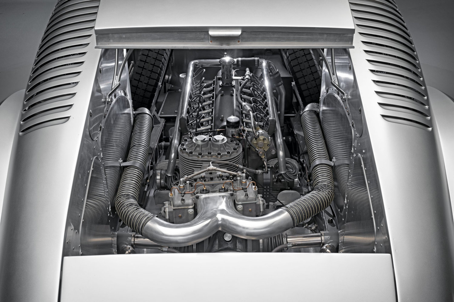 Motor im Auto Union Typ 52
