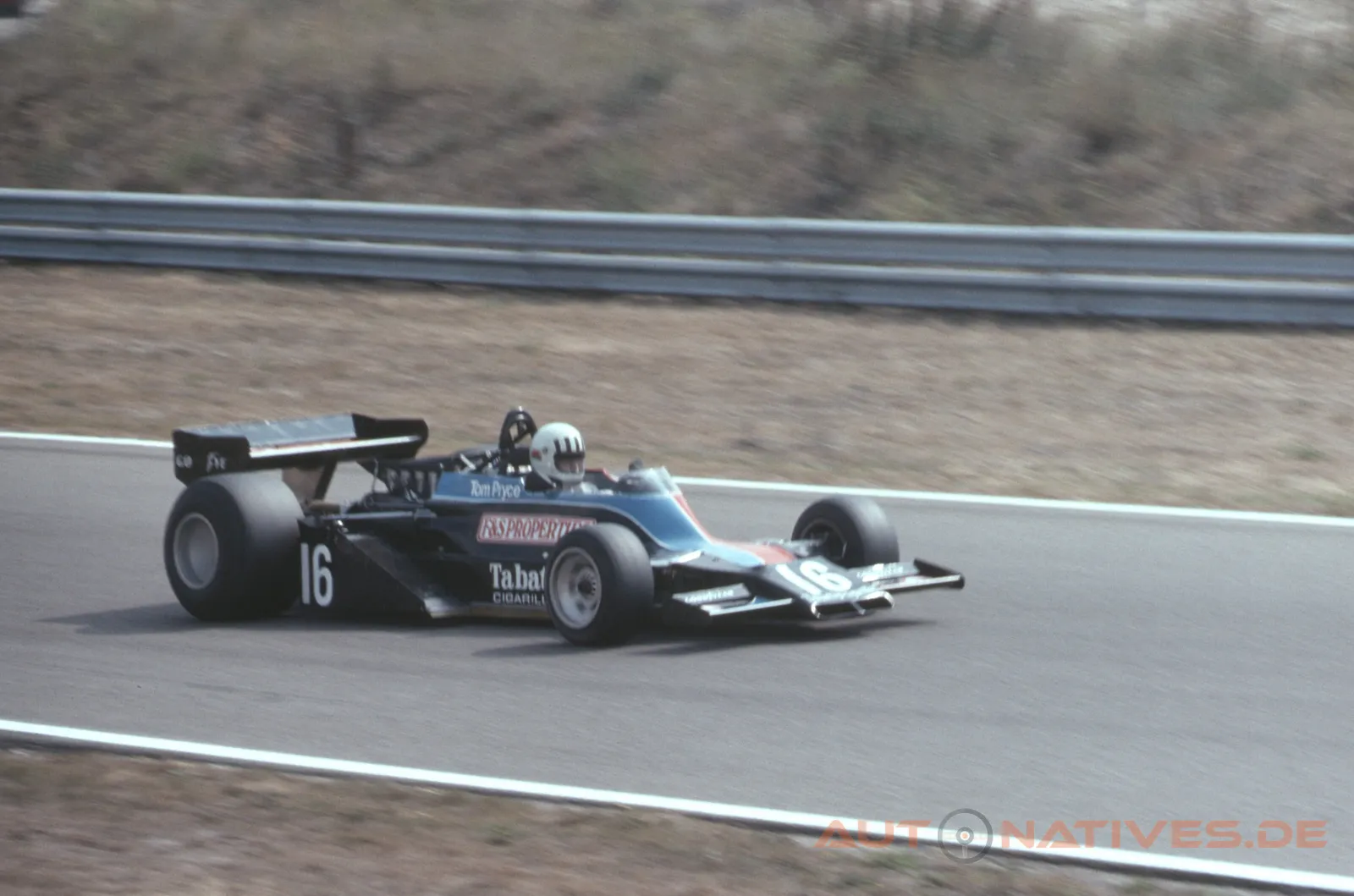 Zandvoort 1976: Tom Pryce im Shadow