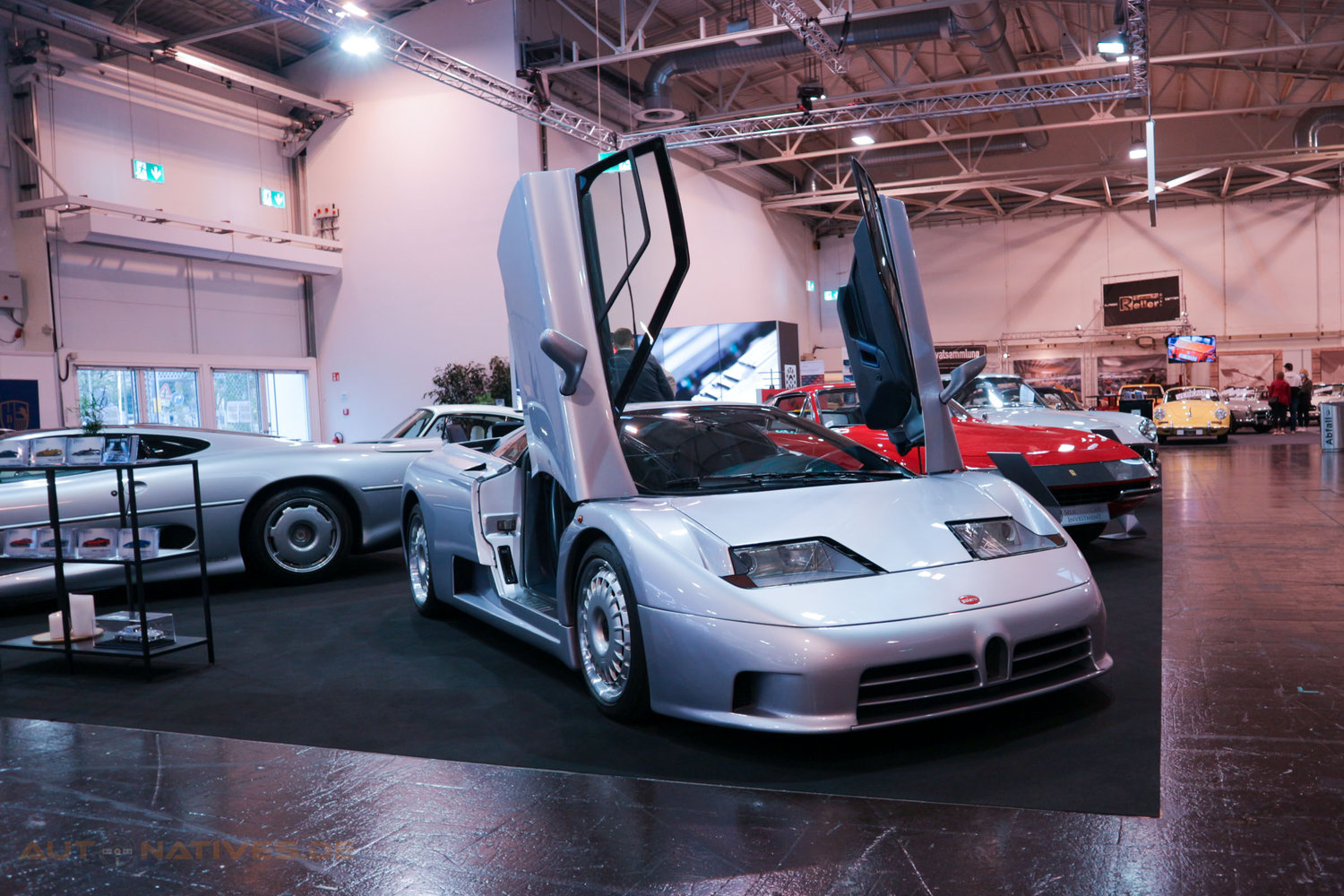 Der Bugatti EB 110 von Romano Artioli war zeitweise der schnellste Seriensportwagen der Welt.