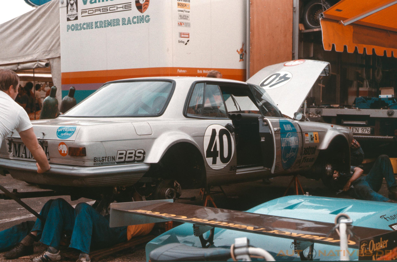 Mercedes-Benz 450 SLC von AMG in Le Mans