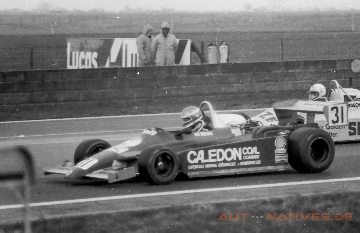 Ray Mallock im Ralt RT4 Hart, 1982 in Silverstone