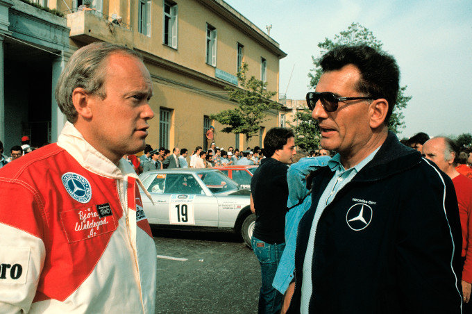Erich Waxenberger und Björn Waldegård