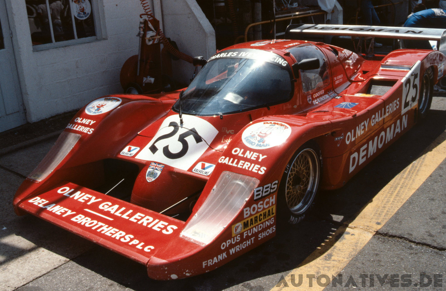 GRID S2 mit Porsche-Motor 1984 in Le Mans