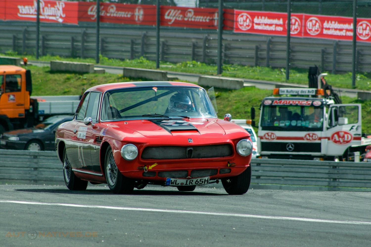 Frontansicht des Iso Rivolta 300