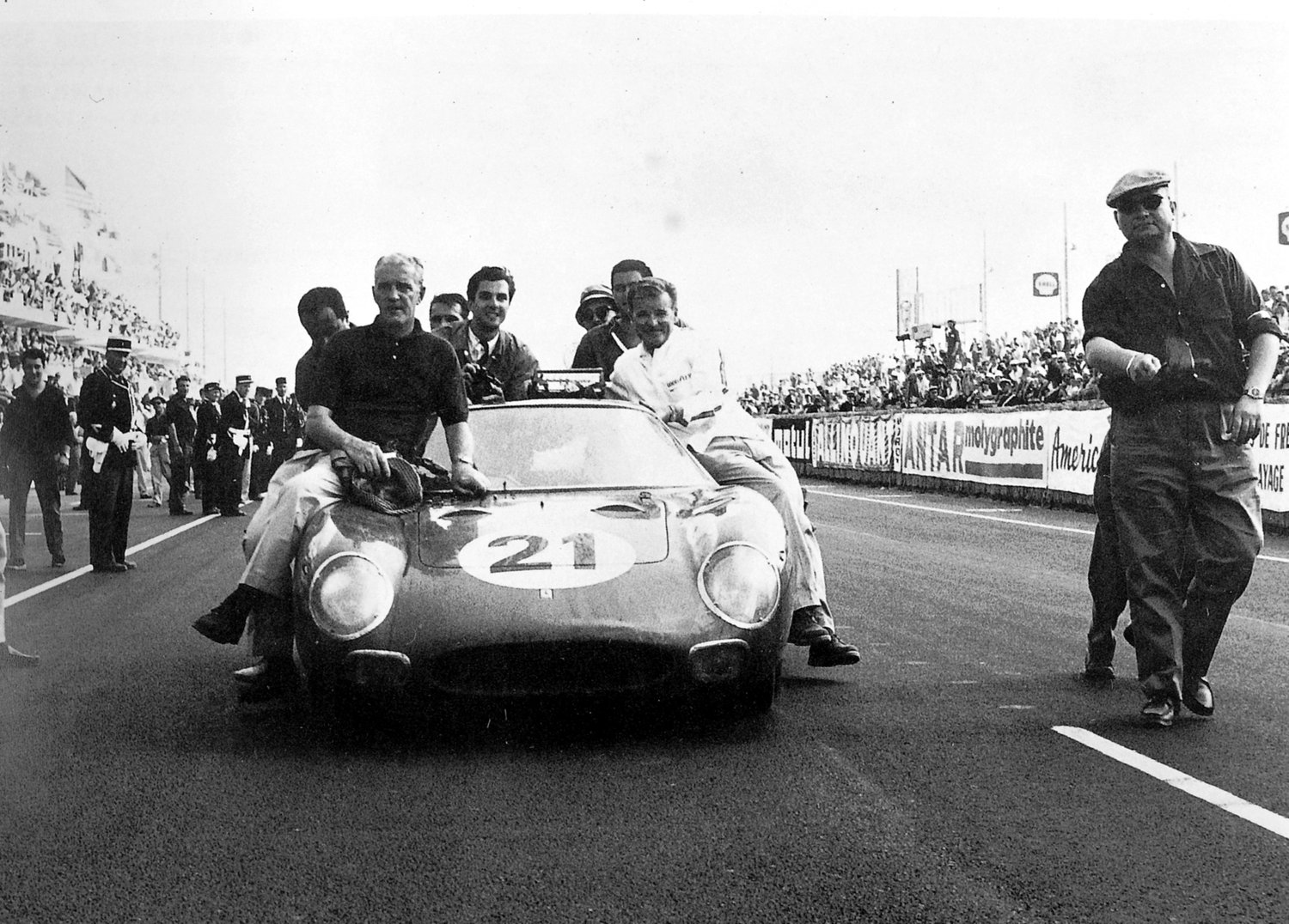 Le Mans 1965: Sieger Jochen Rindt und Masten Gregory 