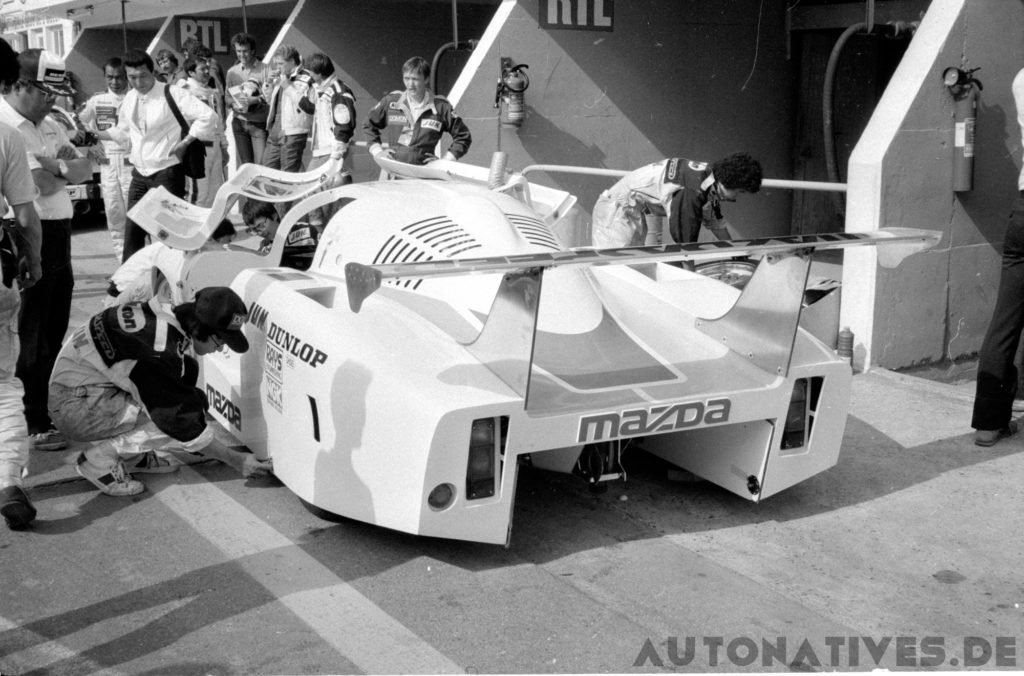 Mazda 717C in Le Mans