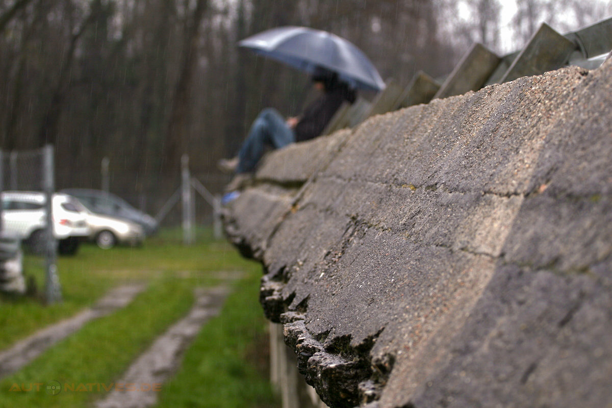 Oberkante der Steilkurven von Monza