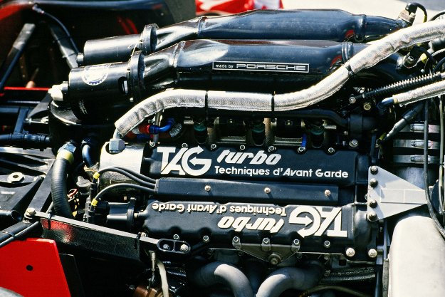 Der TAG-Porsche im McLaren