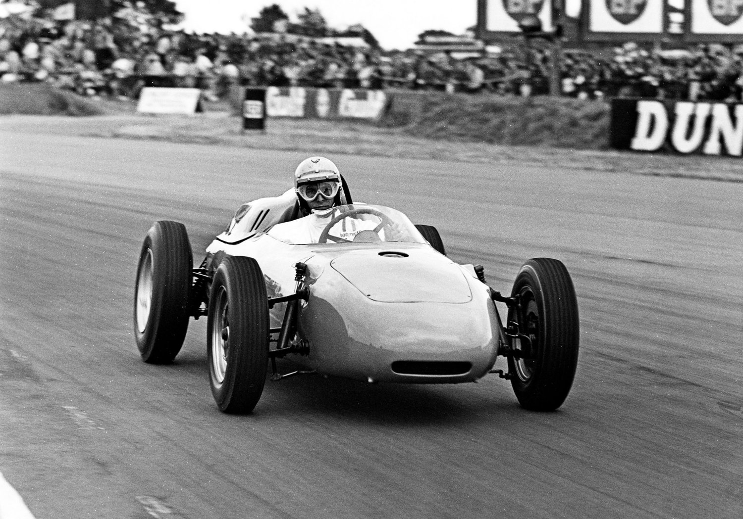 Porsche-Formel-Rennwagen 1960: Vic Elford auf Porsche Typ 718/2.