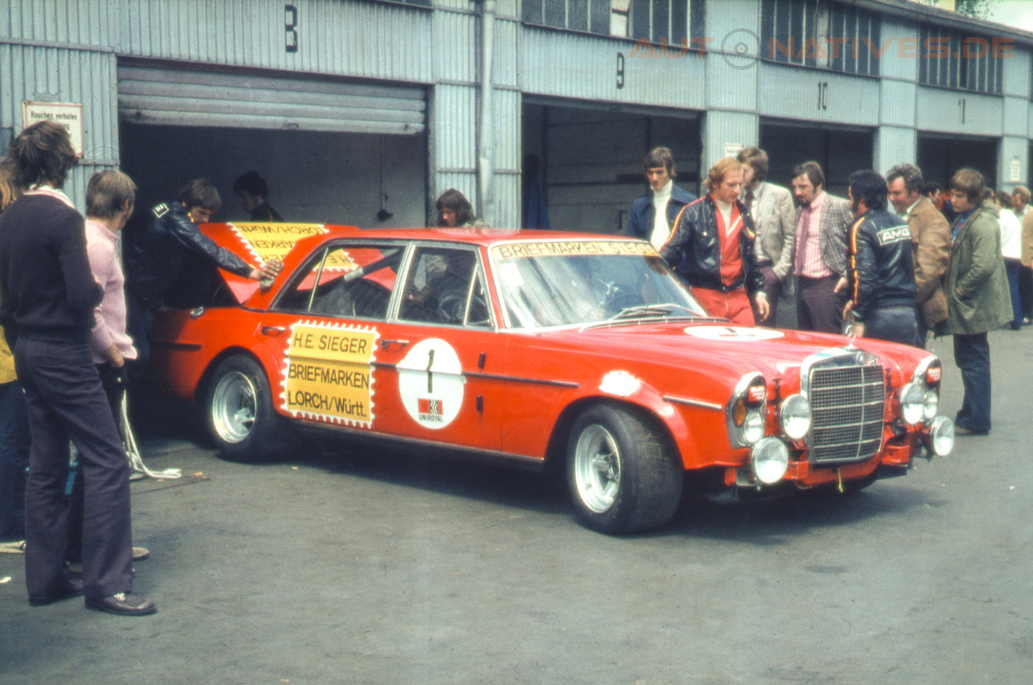 Die Rote Sau fuhr auch am Nürburgring!