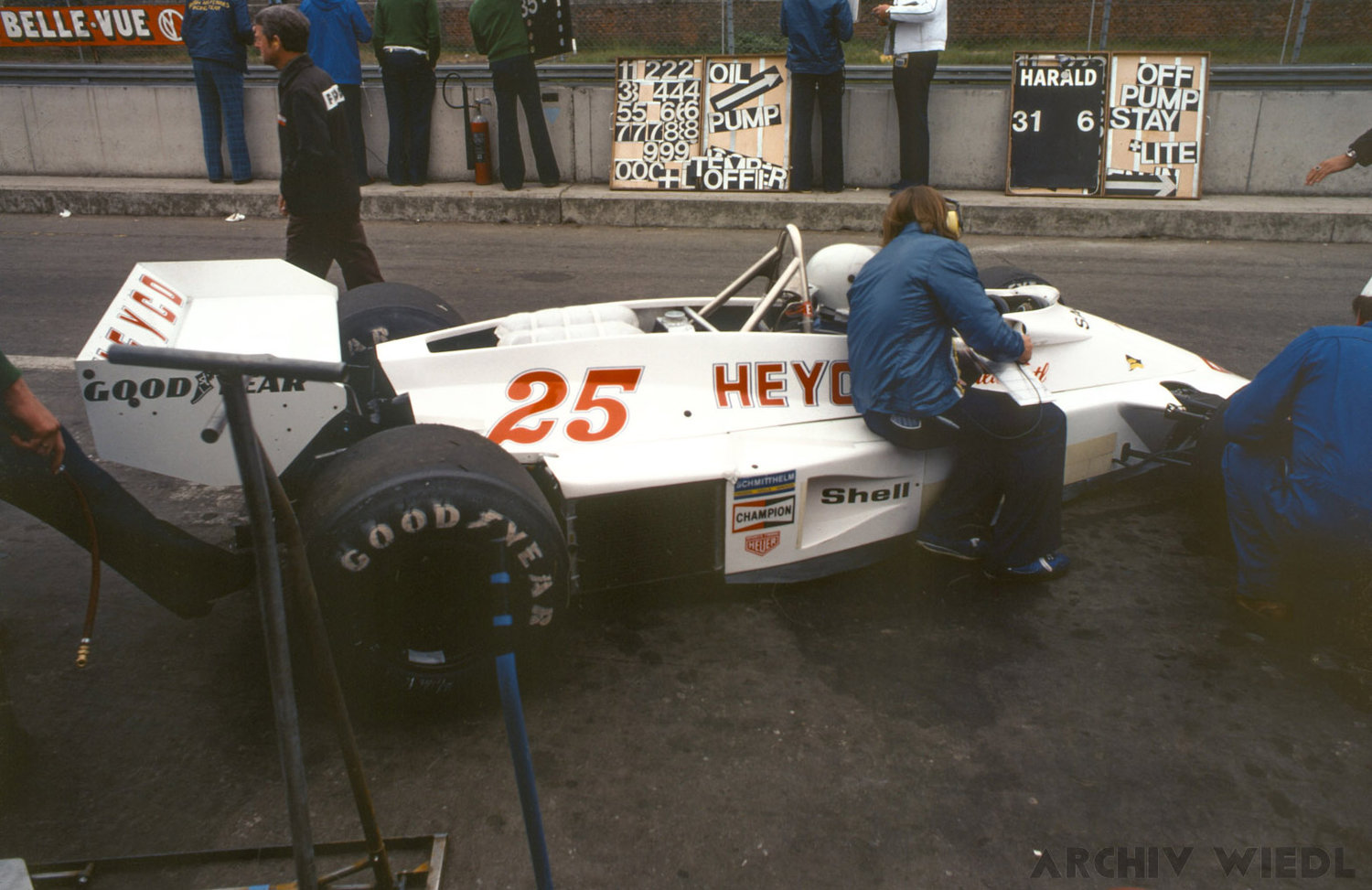 1977 Zolder – Harald Ertl im Hesketh