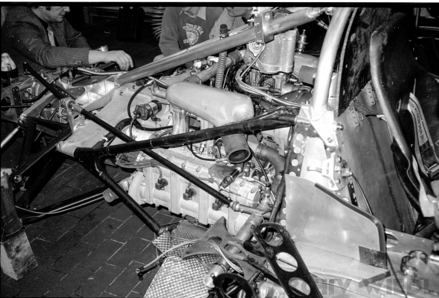 Der Motor von Porsche