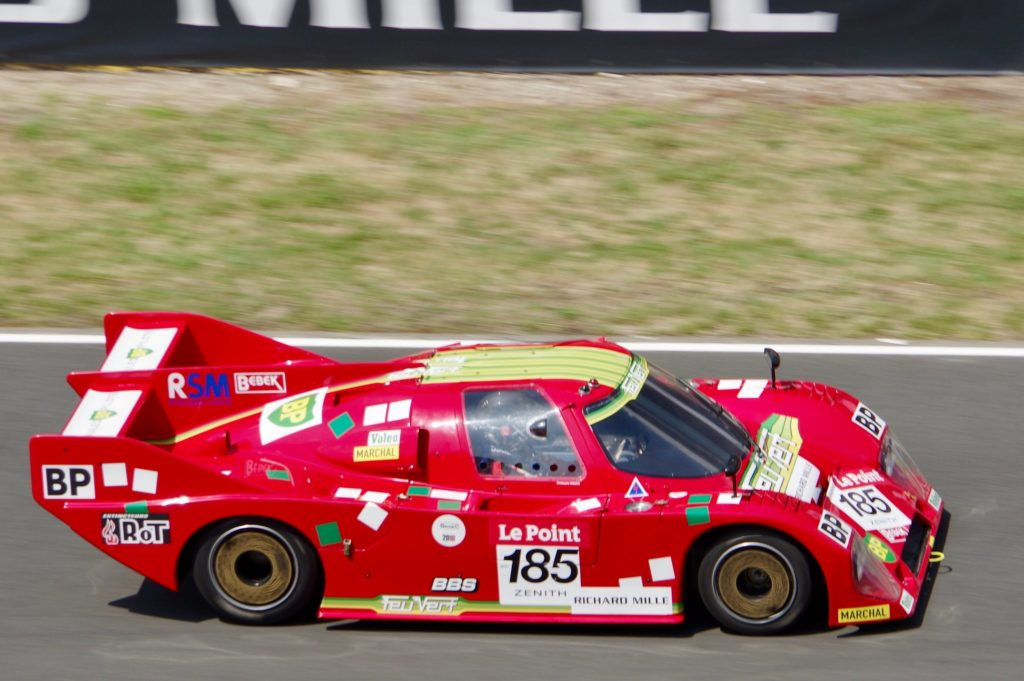 Der 1984 eingesetzte STHEMO SM C2 bei den Le Mans Classic 2018