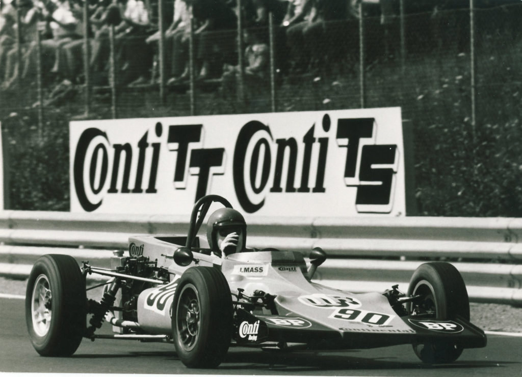 Jochem Mass in einem Formel Super V